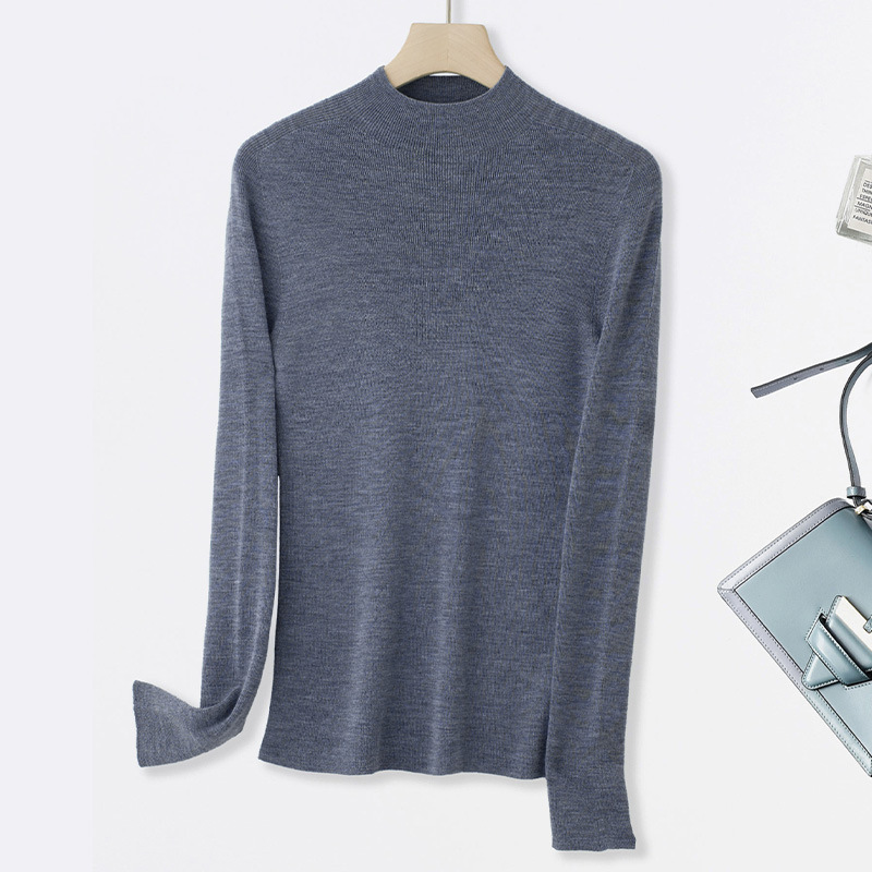 Deep medium gray (half turtleneck)