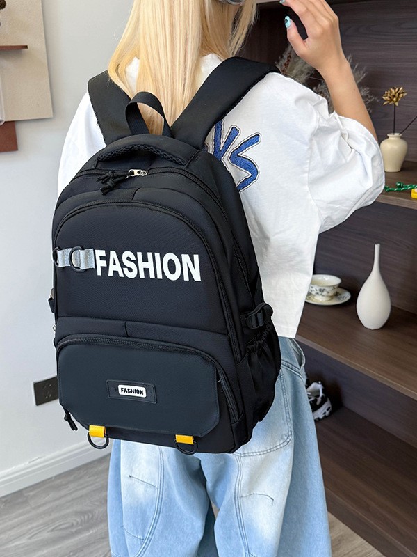 Mochila para computadora de cercanías de negocios para hombres de nuevo estilo Mochila al aire libre de ocio simple Mochila escolar de gran capacidad al por mayor