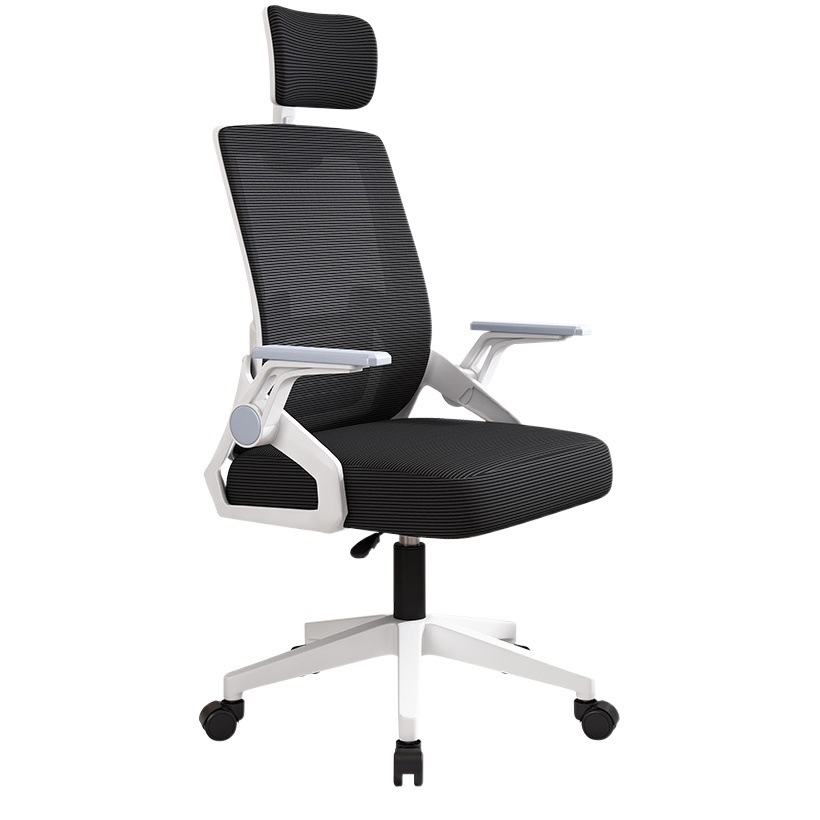 Silla de oficina de malla reclinable, ergonómica y cómoda, ideal para juegos, conferencias o uso doméstico prolongado