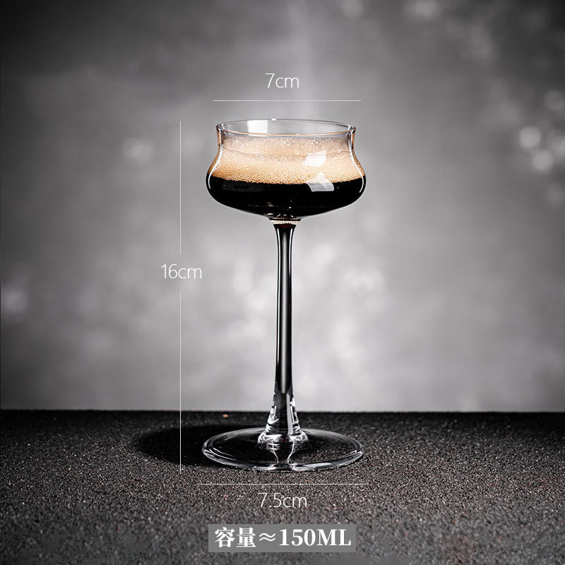 Taza de degustación de whisky creativa, taza de cóctel de alto valor comercial, taza de olor de licor de lujo, taza de fragancia de alta calidad