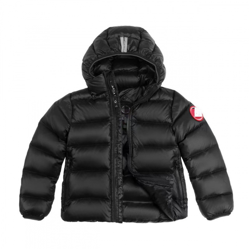 Big Goose Children's Clothing Lightweight down Jacket Kids Crofton Hoodie Men's and Women's Canadian Same Style High Version Winter