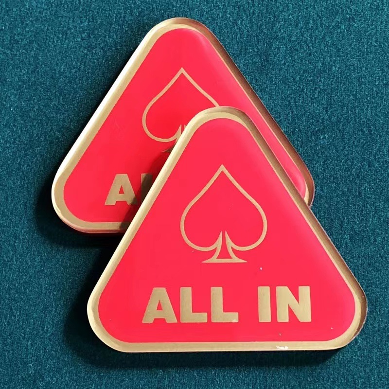 Texas poker DEALER Zhuang code banker's position Zhuang brand Zhuang film pressure card Zhuang position Card button sign