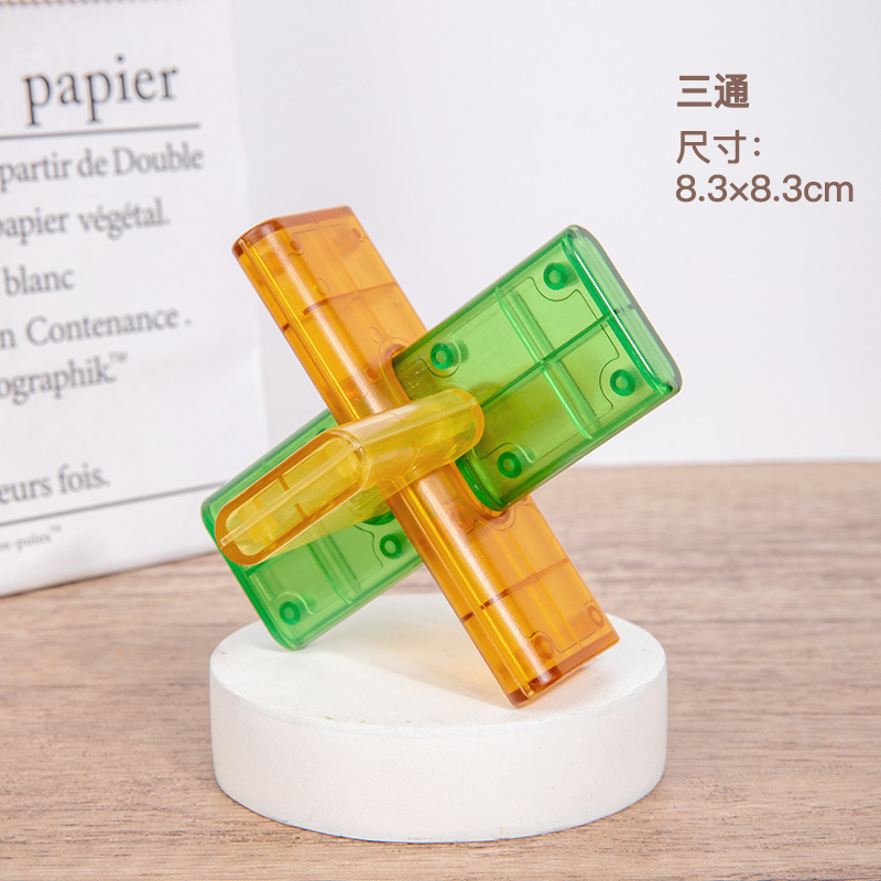 Juego completo de anillos intelectuales de marea nacional, bloques de construcción de espiga y espiga, estudiantes, adultos y niños, desbloquean juguetes educativos, cerraduras Luban, cerraduras Kongming