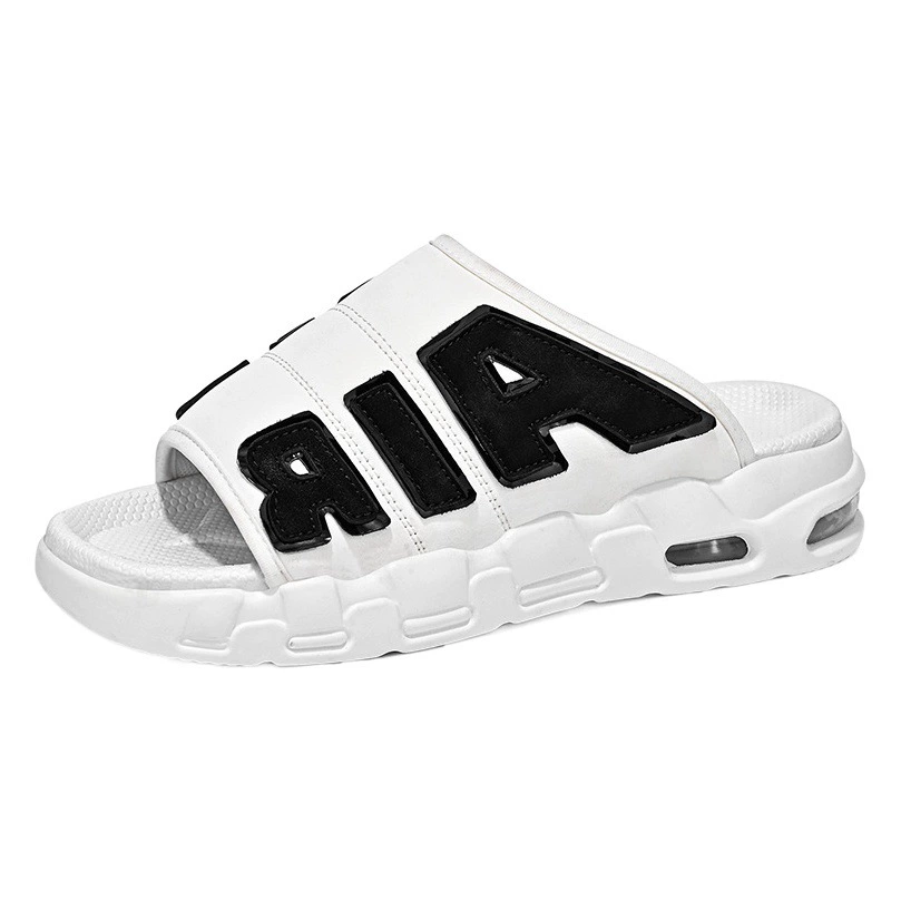 Летняя Новая мужская воздушная подушка из искусственной кожи, модная универсальная верхняя одежда больших размеров AIR, сандалии на толстой подошве