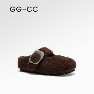 GGCC��ʽ��ϵ������ɫëë��ЬŮ2025�＾�¿�һ�_�Ű��^��Ь��Ů