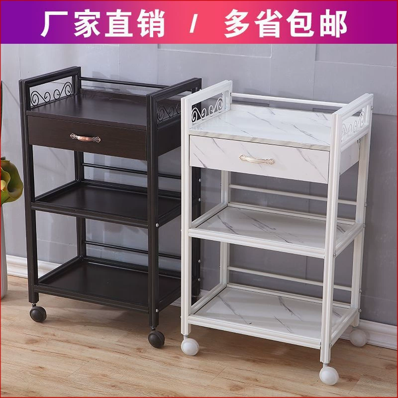 Косметическая тележка, специальная тележка для хранения в салоне красоты, мобильная тележка для инструментов, тележка для инструментов для татуировки в парикмахерской, Leidezhu