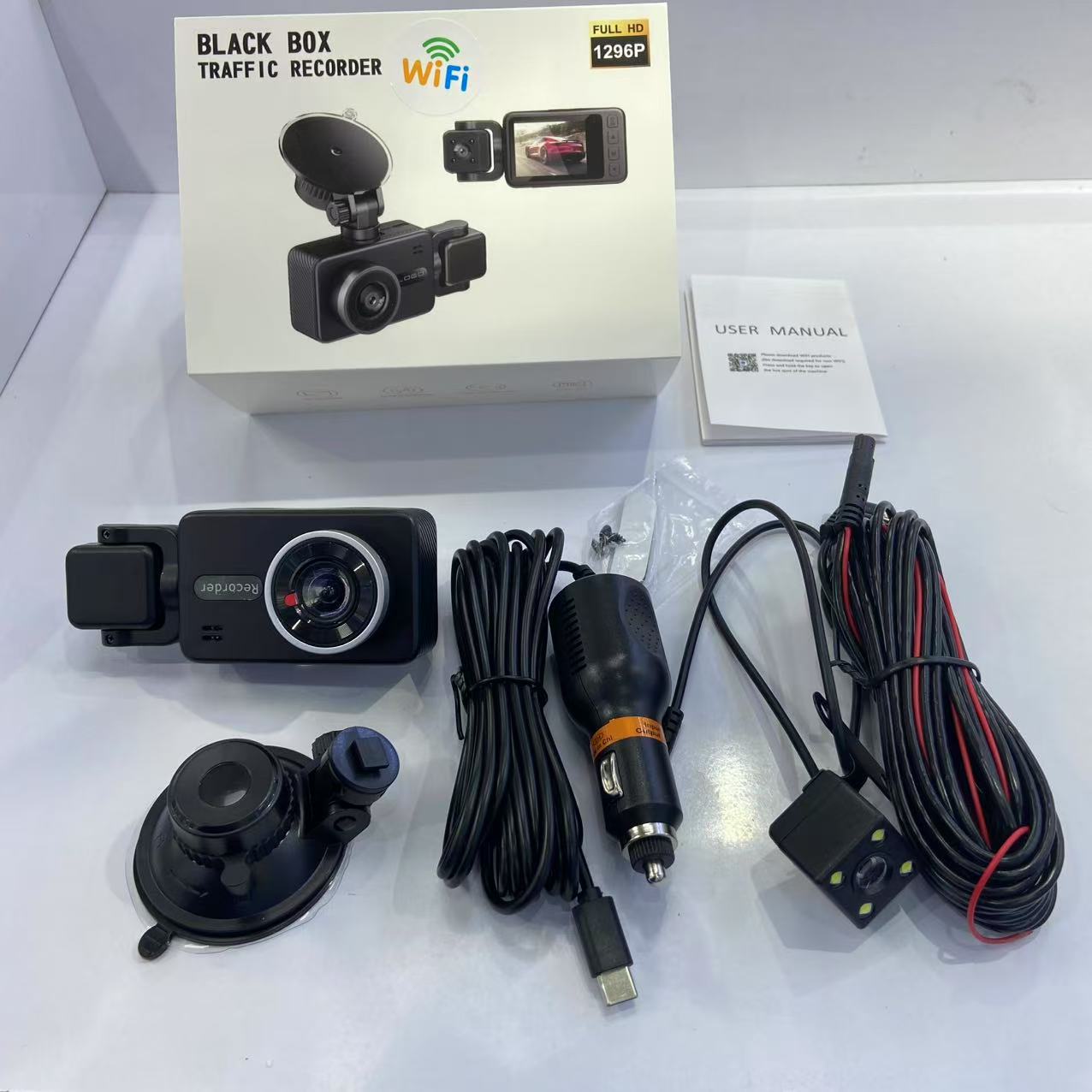 【S23】 2inch 트리플 녹음+WiFi+1080P