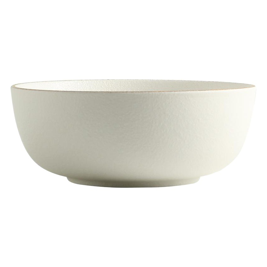 Nordic ins Borde de Oro vajilla creativa Placa de porcelana blanca de oro Punto de pulverización placa de cerámica Occidental plato de carne plato de aperitivos