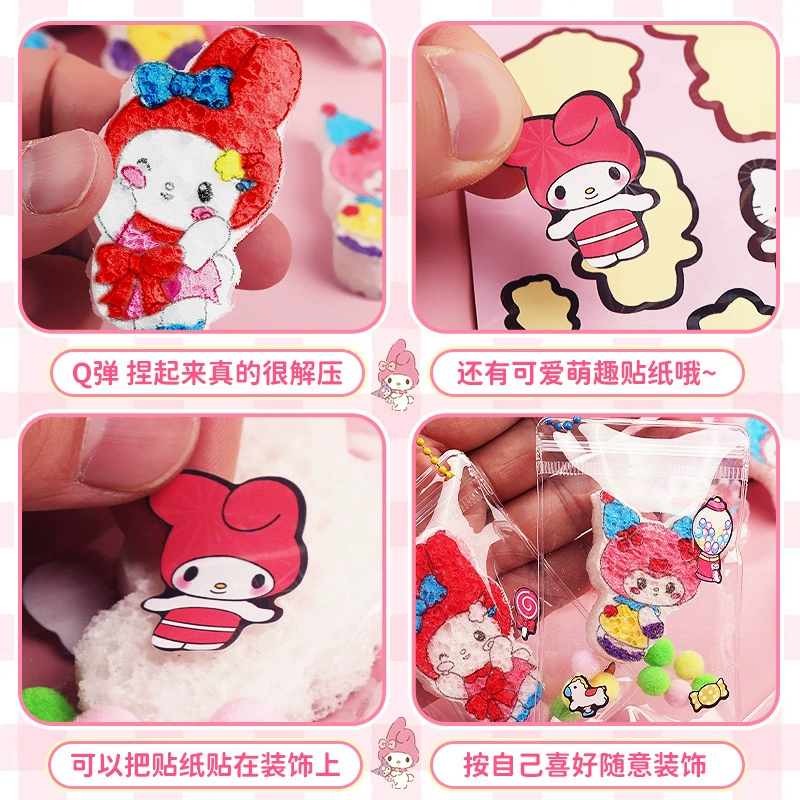 Sanrio, слайм, румяна для детей, игрушка, детский ручной DIY, граффити