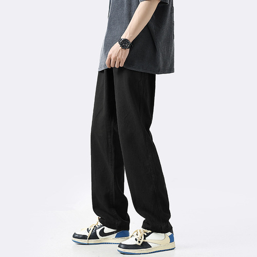 Retro Japanese work pants for men, autumn and winter American style, Instagram high street fashion brand, city boy straight casual pants