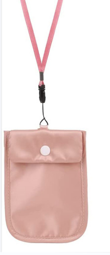 Juego de 2 piezas de ropa interior de mujer de algodón de nuevo estilo bolso de cambio cepillo antirrobo RFID bolso de tarjeta de mujer suave y ajustado ultrafino