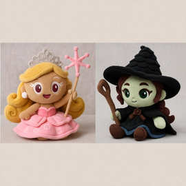 新款 wicked for good cookie plush饼干快跑 魔法坏女巫毛绒玩具
