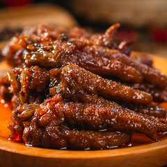 Sticky Rice Tiger Skin Chicken Feet Snack Nighttime Snack Ready-to-Eat Appetizer Soy Sauce Chicken Feet Mini Snack Filling Noodles Online Trendy Leisure Food