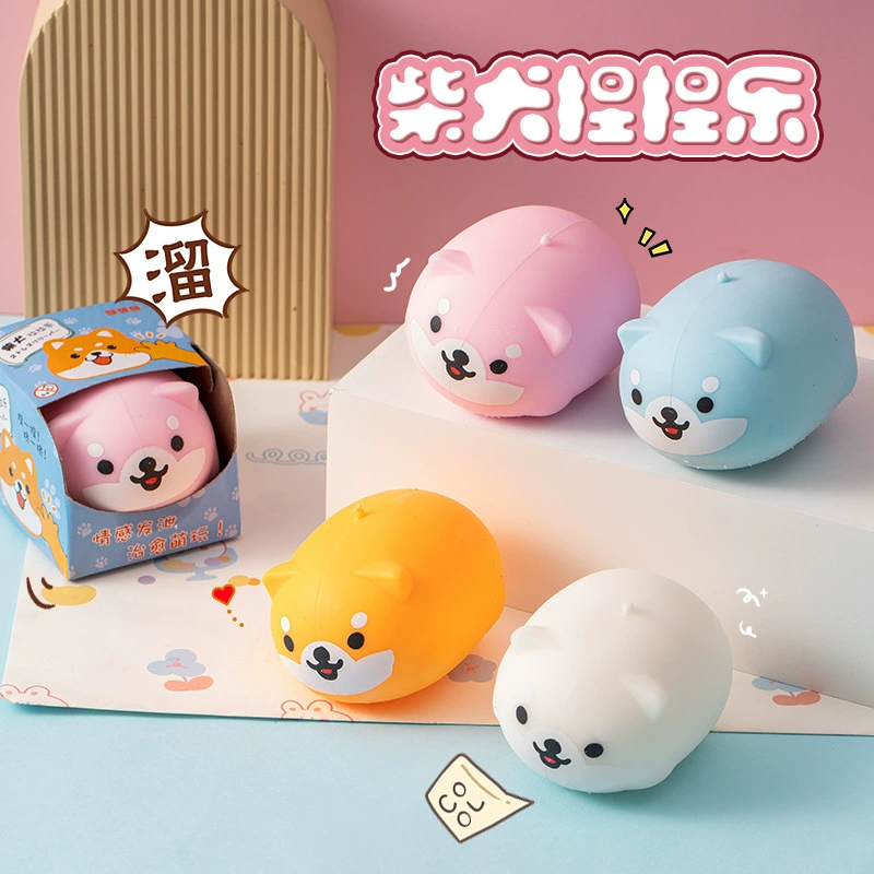 Креативное вентиляционное отверстие Чай собака щепотка музыка декомпрессия щенок декомпрессионный артефакт трансграничный горячий киоск поставка небольших игрушек оптом