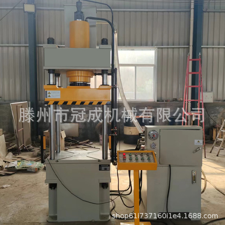 供应100吨160吨200吨金属板材模压成型三梁四柱液压机 压力机