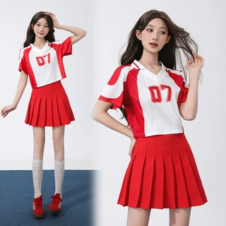 世界杯足球宝贝拉拉队啦啦操健美操运动会开幕式kpop女团表演除服