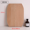 Scandinavian cutting board, props suitable for photo sessions, bread, delicacies