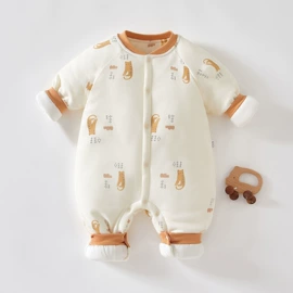 连身衣、爬服;童保暖上装;儿童帽