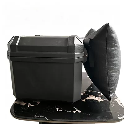 Electric vehicle backrest cushion, trunk: Electric car rear backrest