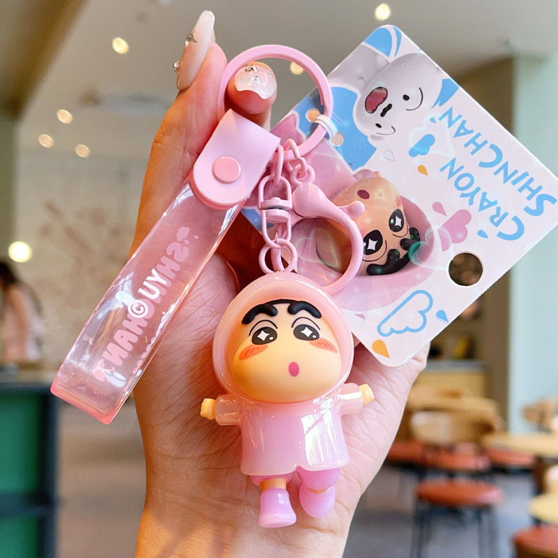 本物のクレヨンしんちゃん雪のロマンスシリーズブラインドボックス装飾品しんちゃん周辺アニメトレンドデスクトップ装飾品フィギュア|undefined