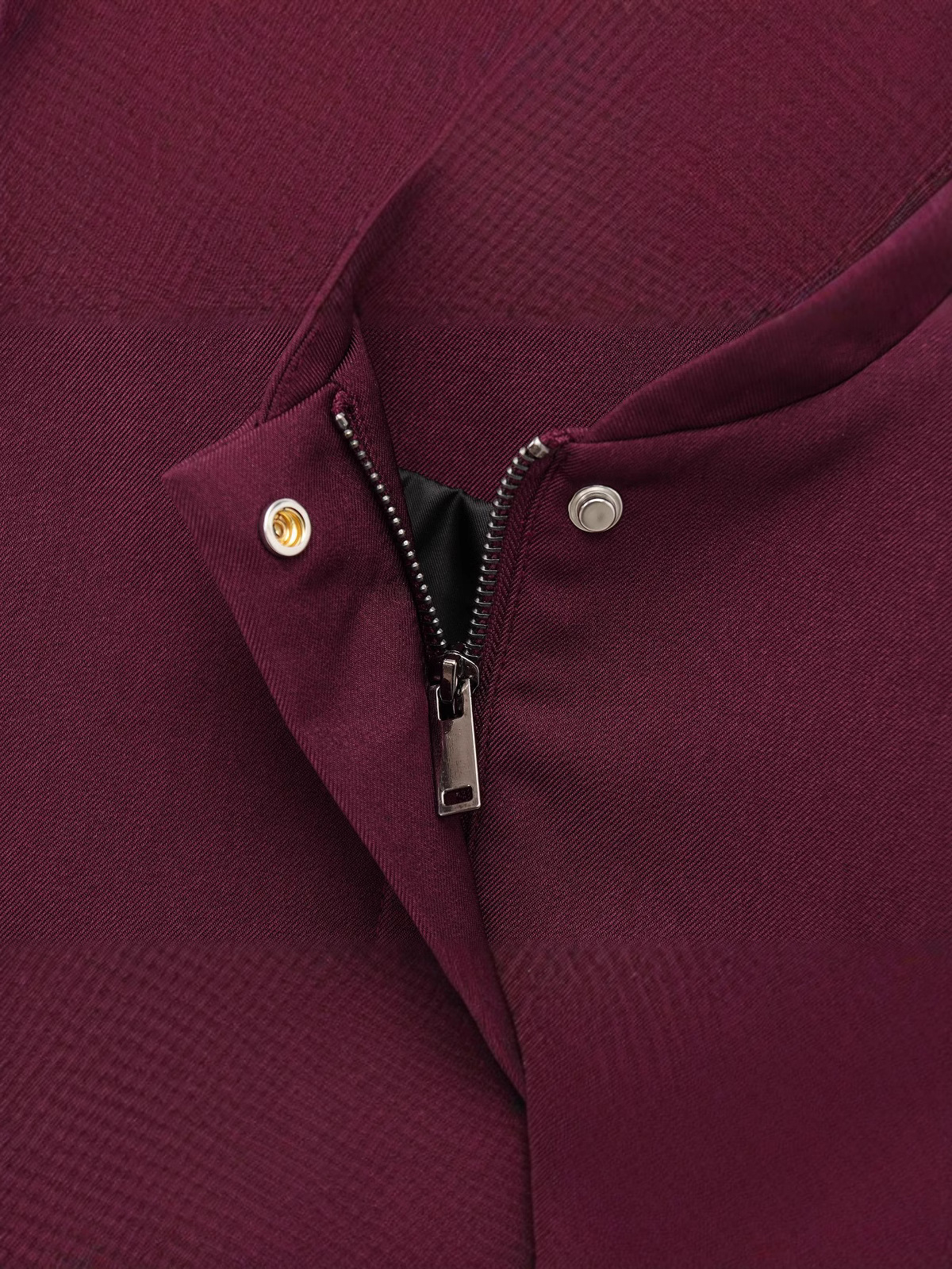 Cross-border Women's 2025 Spring and Autumn New European and American Fashion Vertical Collar Aviator Jacket Coat Top Women's 3736042