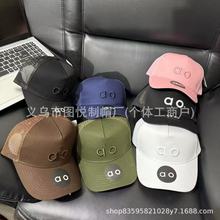 潮牌a家欧美新款网纱帽子男女硬顶棒球帽鸭舌帽情侣款透气防晒遮
