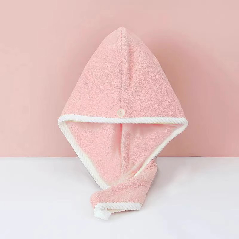 더블 두꺼운 머리 모자 "핑크]