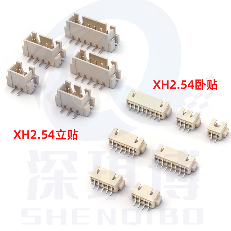 웨이퍼 수평/수직 장착 1.0/1.25/ZH1.5/PH2.0/XH2.54mm 피치 커넥터 핀 시트 터미널