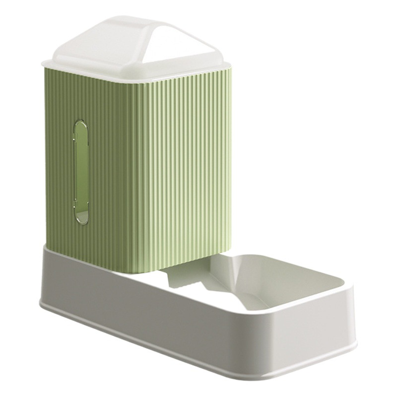 Fuente de agua para gatos transfronteriza perro Alimentador automático para mascotas gato tazón boca no húmeda Gato Cuenca perro tazón dispensador de agua suministros