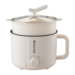Multifunctional All-In-One Electric Cooker Student Dormitory Mini Noodle Cooker Household Non-Stick Electric Wok Small Electric Hot Pot