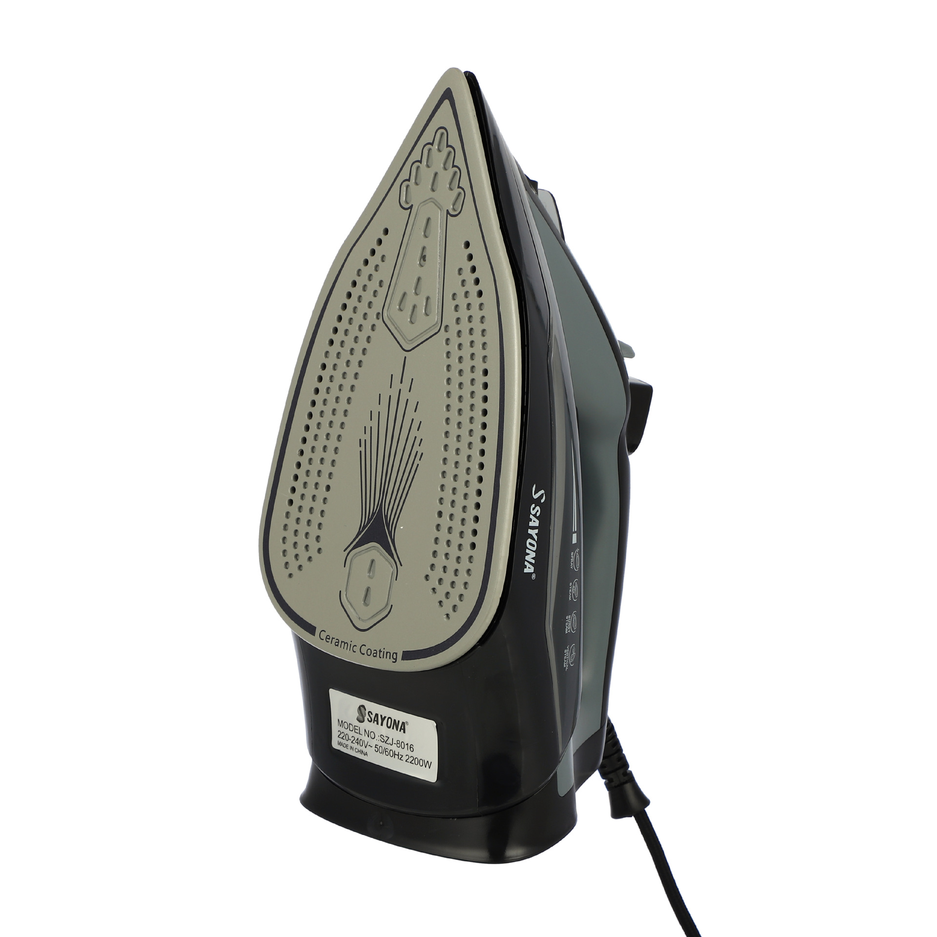 Transfronterizo SAYONA plancha de vapor doméstica plancha de vapor de mano plancha de viaje ropa mojada y seca de doble uso plancha eléctrica