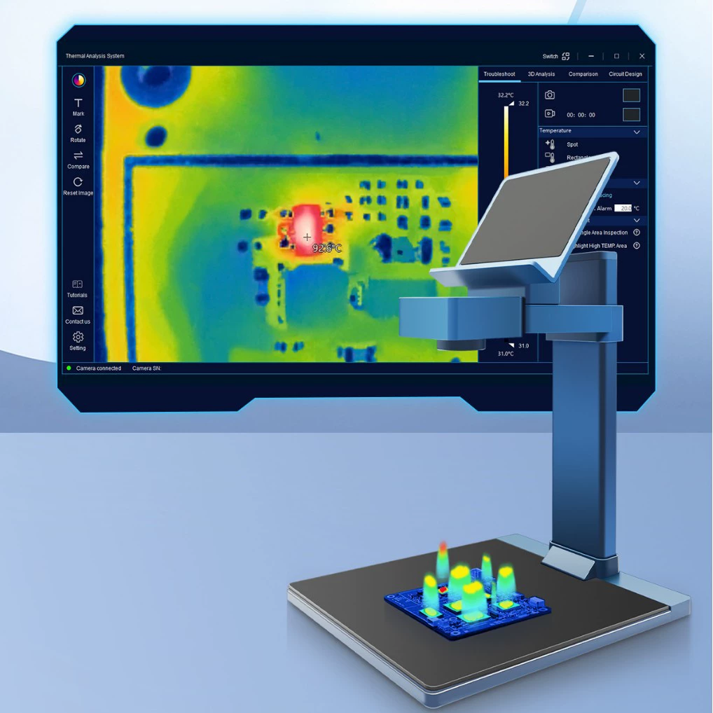 Настольный тепловизор для печатных плат, печатная плата T210, макро тепловизор, экспорт, внешняя торговля, трансграничный тепловой анализатор