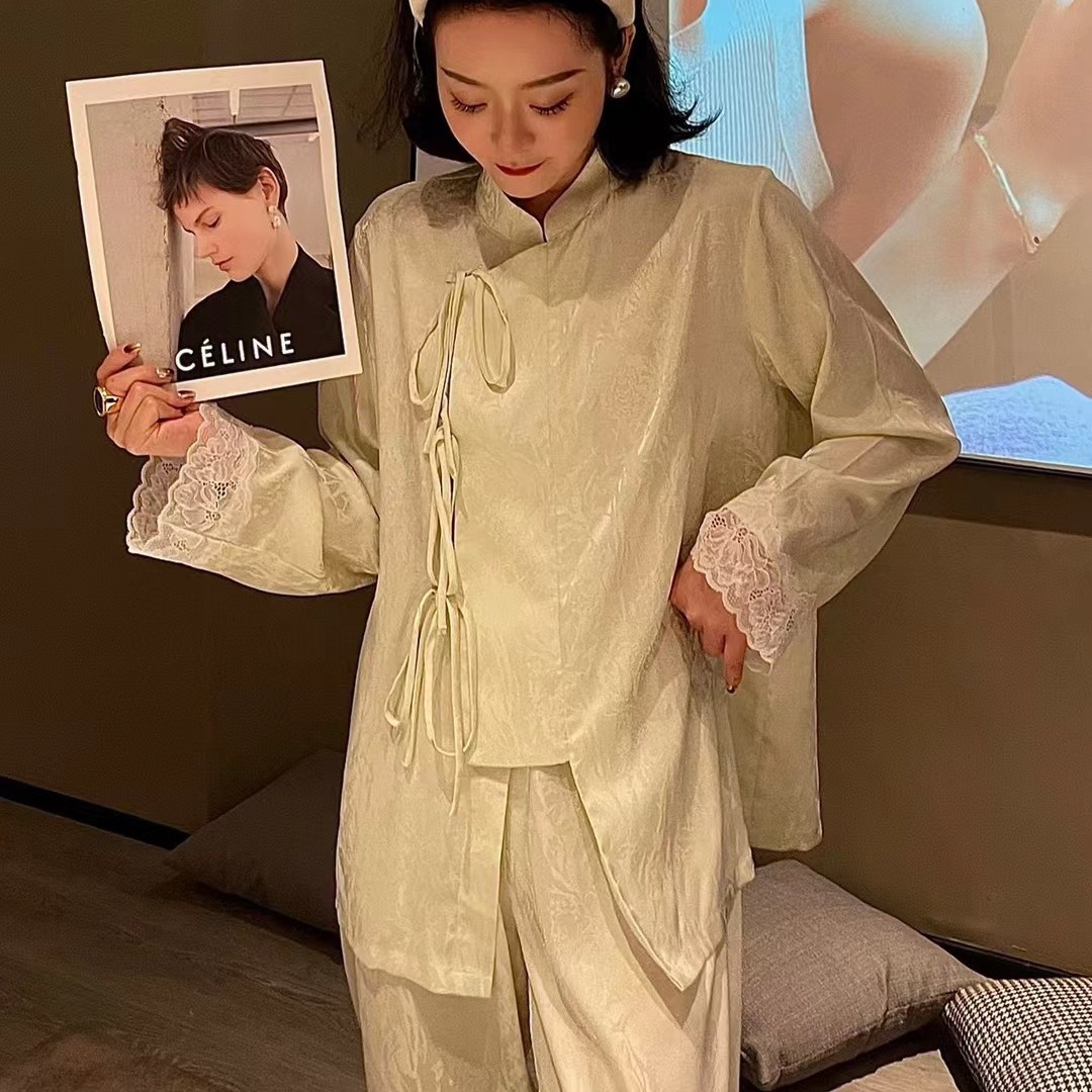 녹색 배경 자카드