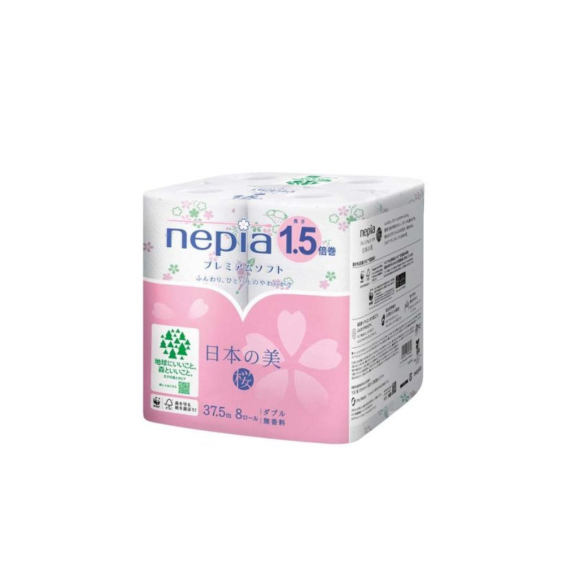 日本から輸入されたトイレットペーパーの超柔らかいトイレットペーパーの桜の香りが新鮮で香りがいいです。