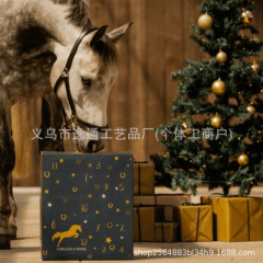 2024年馬術愛好家クリスマスカウントダウンカレンダーEquestrian Calendarクロスボーダー装飾置物