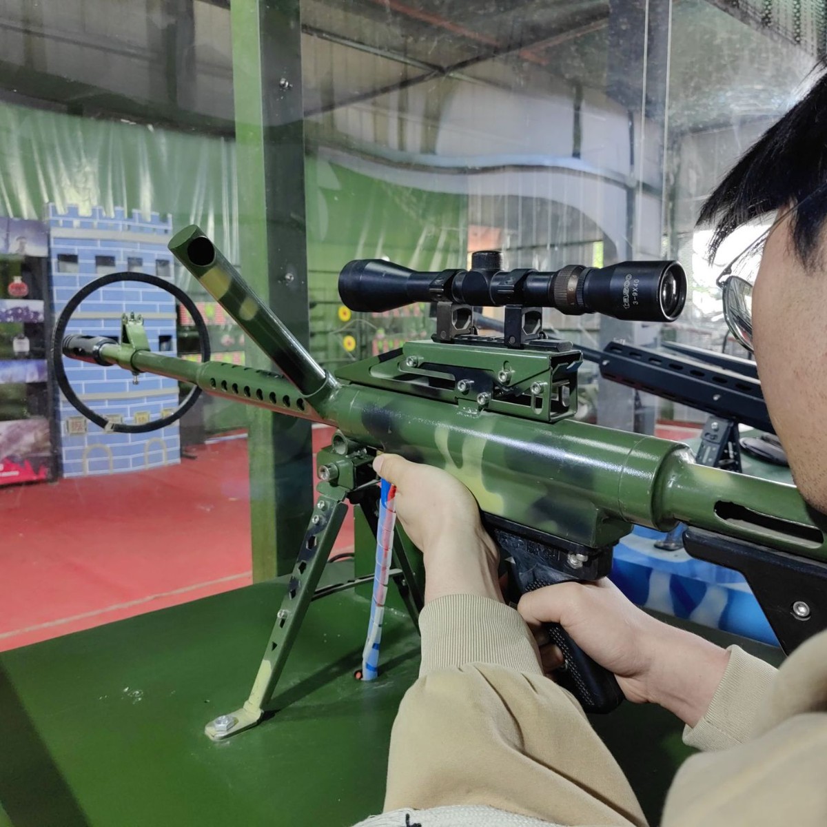 万达商场室内娱乐射击打靶气炮枪 振宇协和源头生产射击射箭器材
