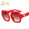 Sunglasses, brand fashionable glasses solar-powered, 2022 collection, European style