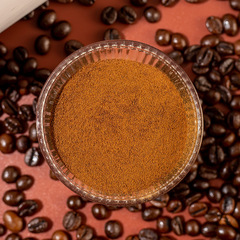 Original Manufacturer Jieshou Black Coffee Solid Beverage Instant Coffee Fitness Coffee Raw Material Wholesale and Distribution