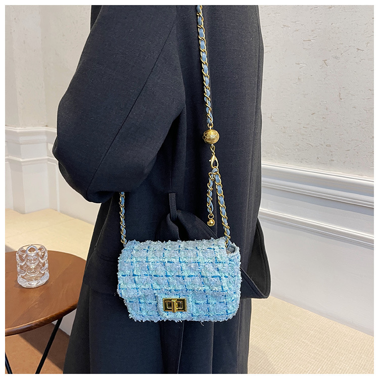 Nuovo vento profumato di lana autunno inverno nuova mini borsa a tracolla a forma di canapa e cotone da donna carina_voghion.com