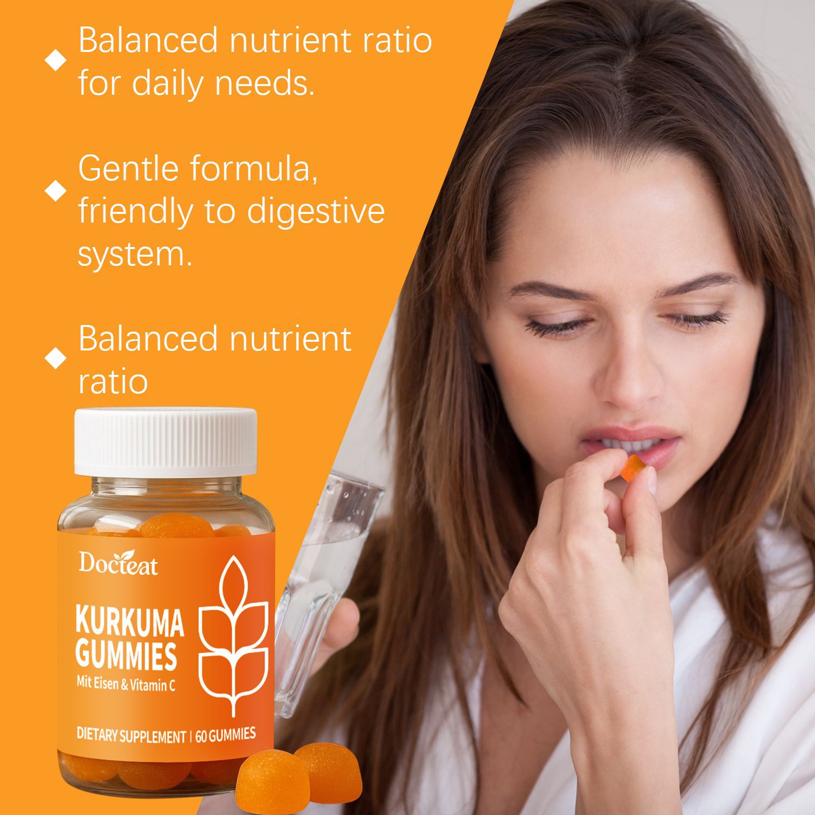 Turmeric Gummies Daily Dietary Supplement For Immune Support_voghion.com