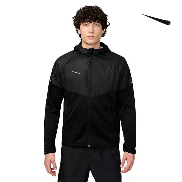 Spring and Autumn Men's Windbreaker Running Jacket Outdoor Sports Windproof Warm Hooded Comfortable FZ1112-010