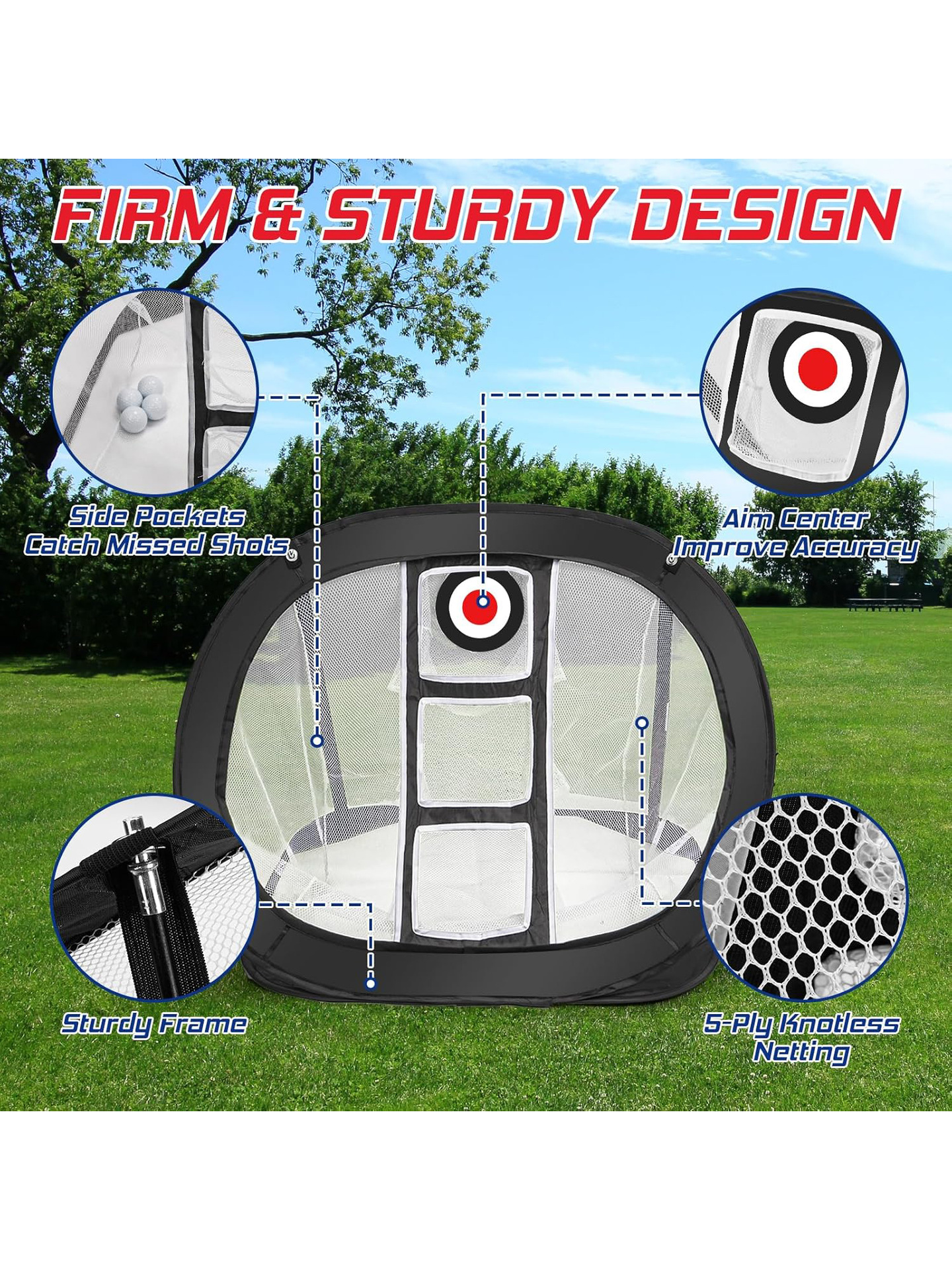 ゴルフ練習ネット室内用カッティングネット角型練習ネット集球ネットカッティング練習用品簡易折りたたみ
