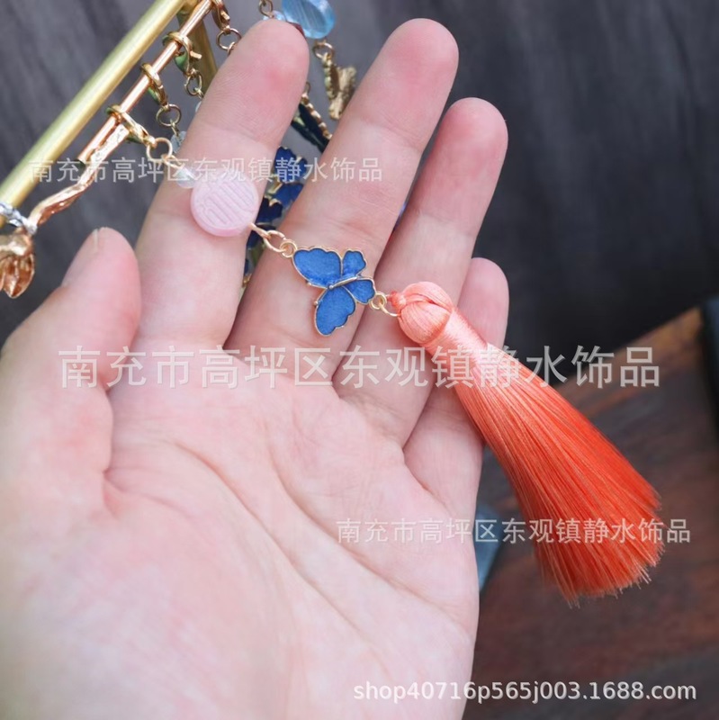 批发多款活扣流苏挂件穗子发簪团扇中式秀禾钥匙扣diy服饰辅料|undefined