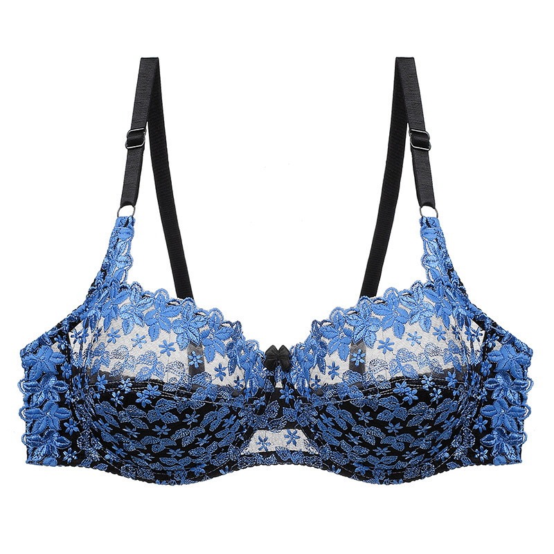 Cross-border Europe and the United States ultra-thin cup sexy lace bra embroidery CD cup big bra fat ladies underwear foreign trade Amazon Cross-border Europe and the United States ultra-thin cup sexy lace bra embroidery CD cup big bra fat ladies underwear foreign trade Amazon