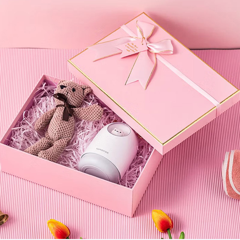 20*18*8cm sin bolsa de regalo ins caja de regalo rosa caja de regalo de lazo caja de regalo de joyería de lápiz labial caja de embalaje de regalo image 2