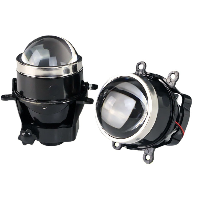 Venta al por mayor transfronteriza de lentes de luz antiniebla doble para automóviles, modificación de lámparas de xenón HID, adecuado para modificación de alta definición Valeo image 1
