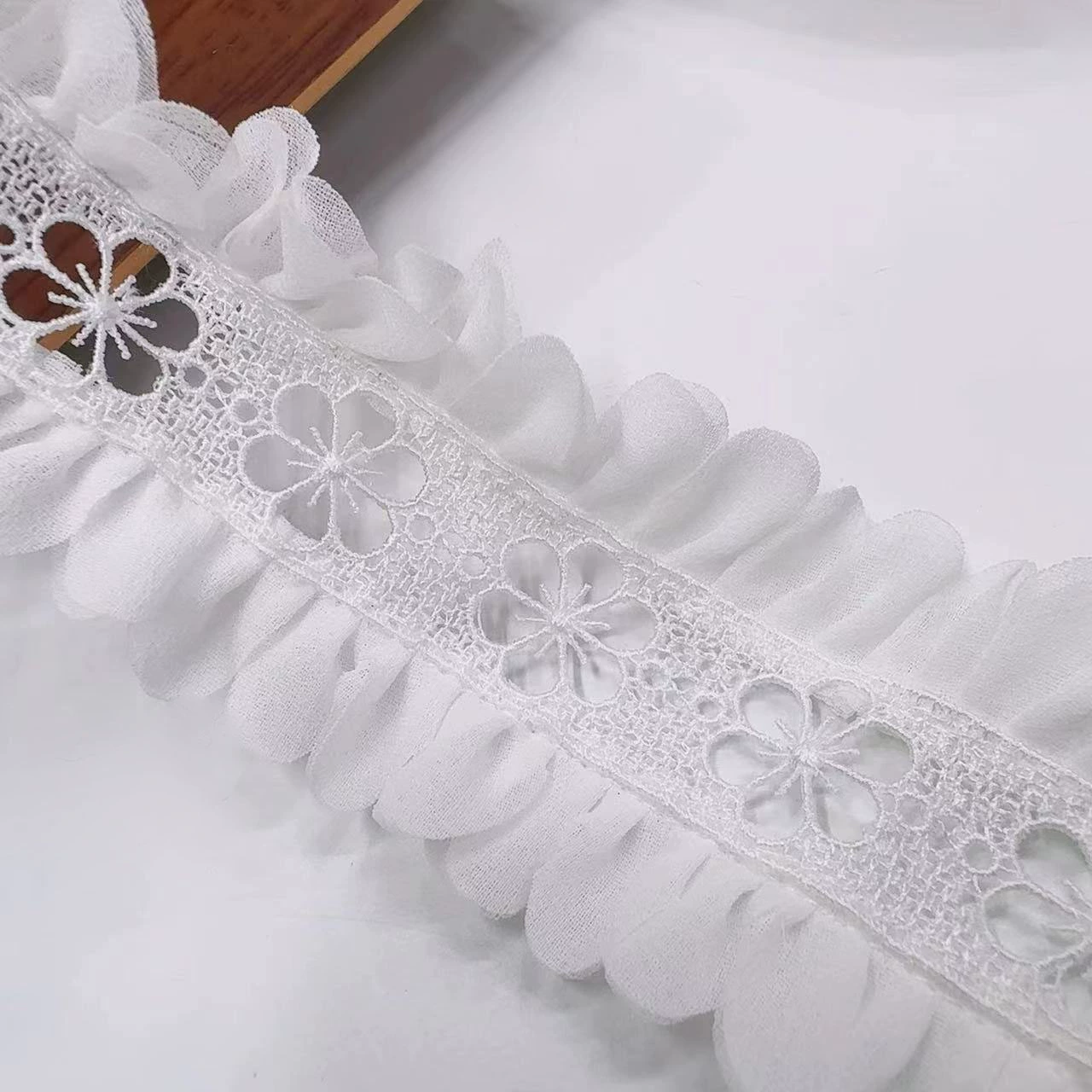 Ткань трехмерный гвоздь бус аксессуары DIY свадебная одежда материал декоративная ткань ручной работы марля кружева вышивка