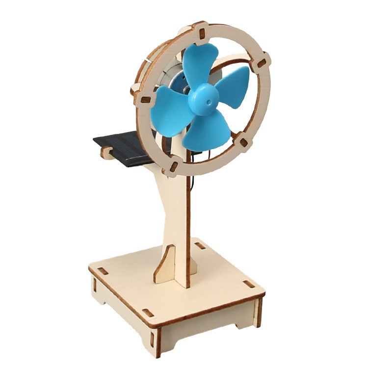 Air fan solar-powered