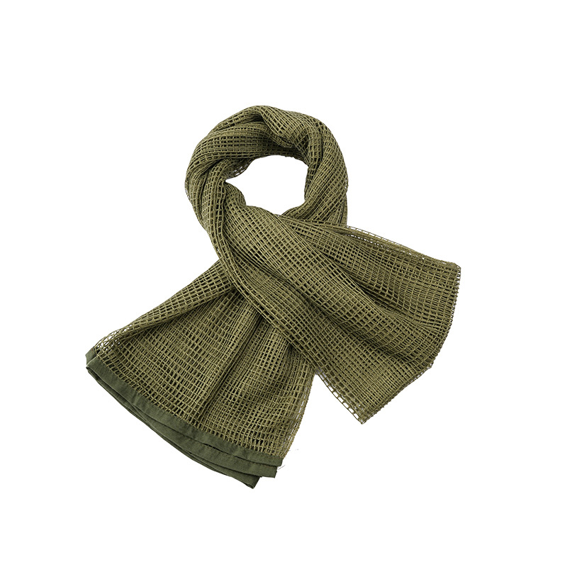 Sniper jungle camuflaje escondido bufandas tácticas transpirables largas bufandas de cuello del desierto velo turbante multipropósito