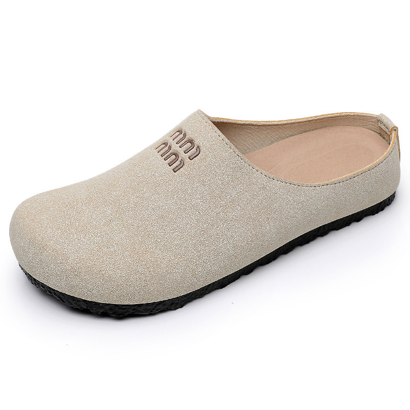 Bocken zapatos de mujer de verano nuevos zapatos de dopamina mitad zapatillas de zapatillas de cuero zapatos de moda image 21